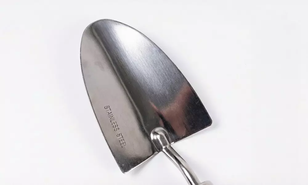 5-Piece Garden Hand Tool Set - Stainless Steel with Soft Grip Handles