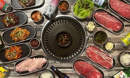 Korean Drum BBQ in Antwerpen: Menu voor 2 (niet geldig op vrijdag en zaterdag) - Korean Drum BBQ