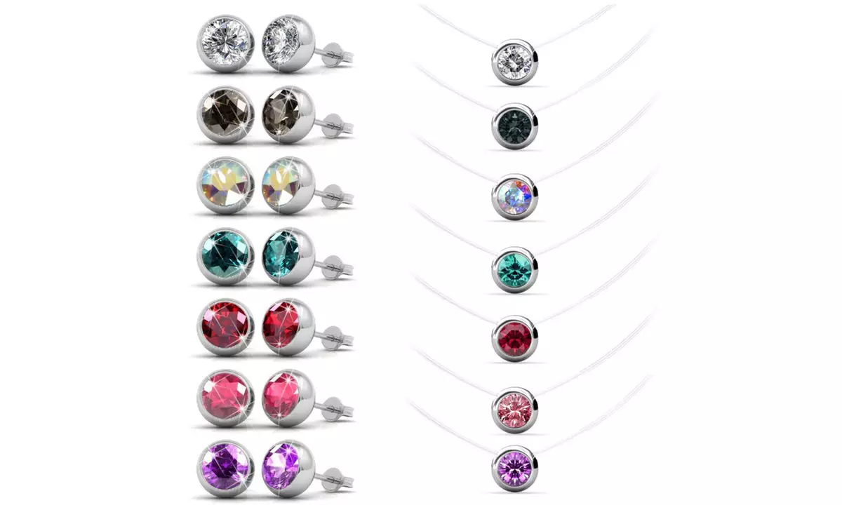 Mond Ohrstecker, Armband oder Halskette