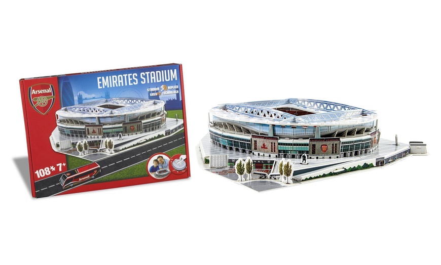 Image 1: Nanostad Stadium 3D Puzzle