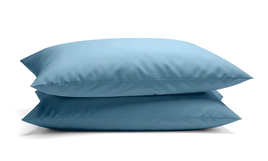 Image 31: Coppia di federe in 100% cotone certificato