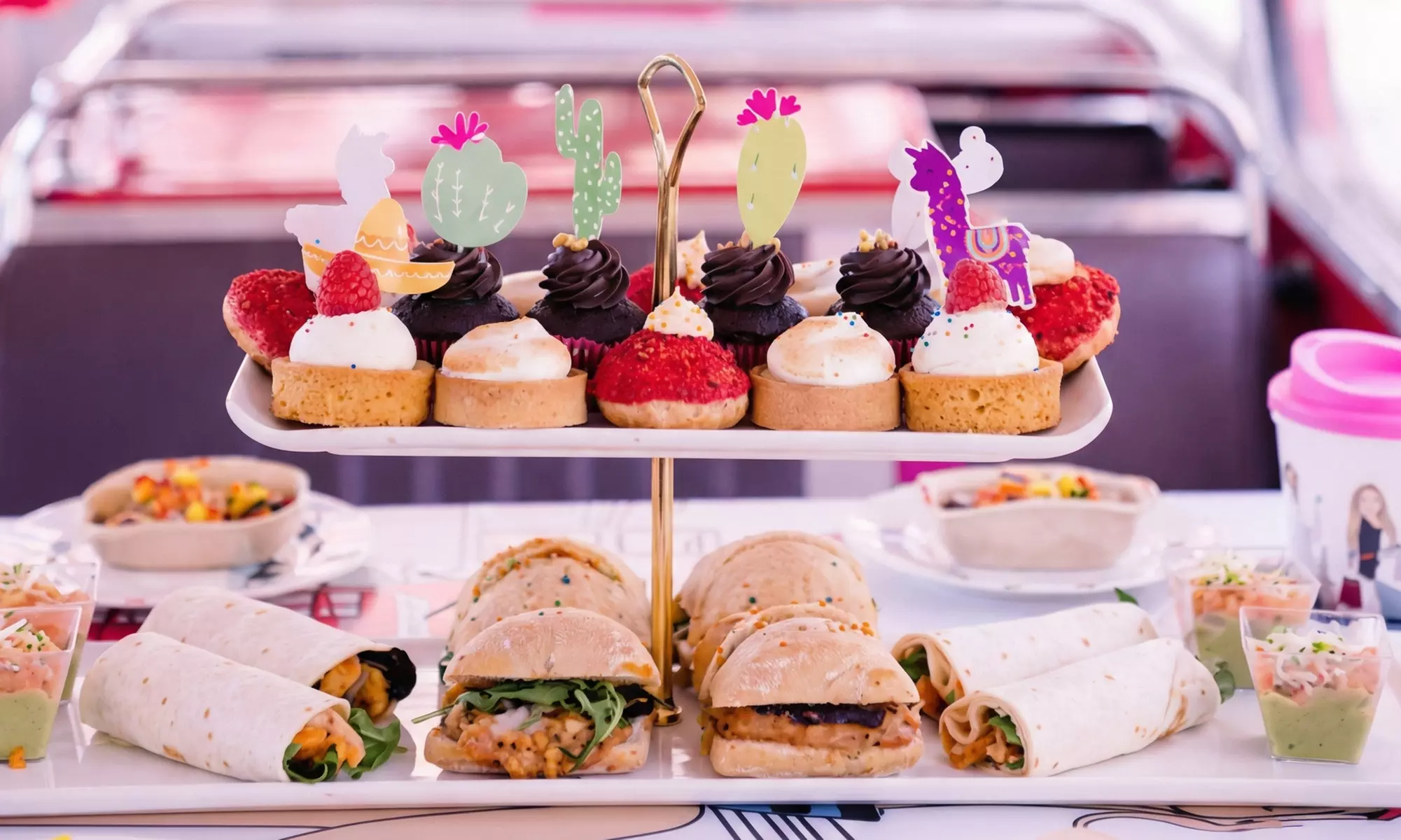 Classic Sightseeing Bus Tour & Afternoon Tea in London for Two or Four