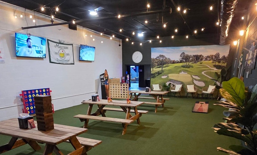 Image 7: Immersive Virtual Golf Simulator Session for Up to 6 People