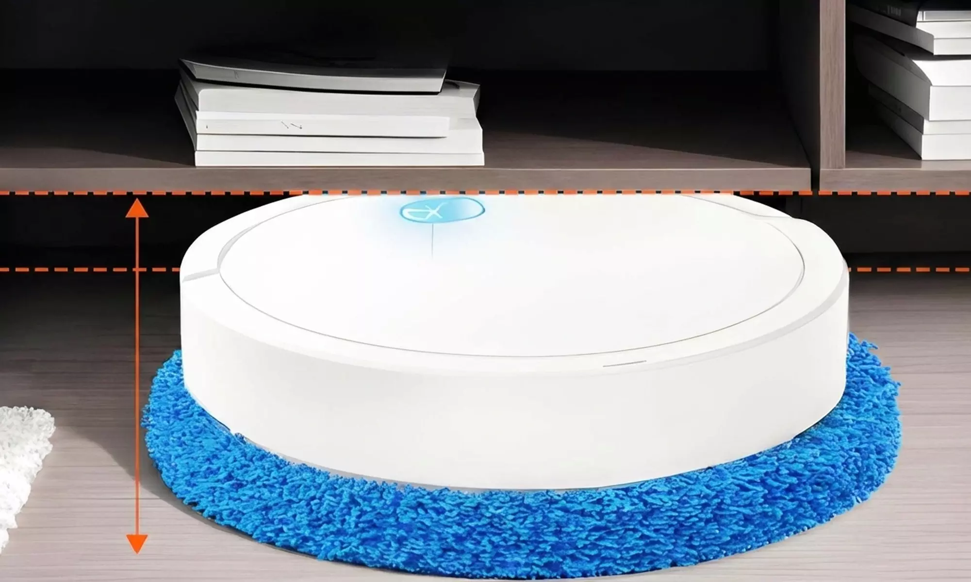 Robotstofzuiger met dweilfunctie