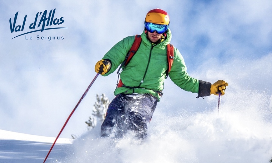 Image 1: Évasion en famille : ski et aventures au Val d'Allos