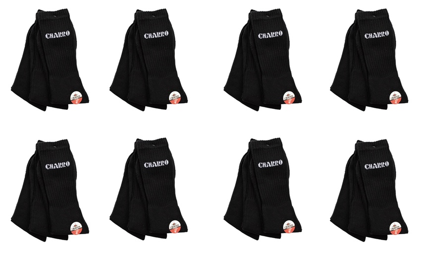 Image 15: 6er-, 12er- oder 24er-Pack El Charro Tennis-Socken