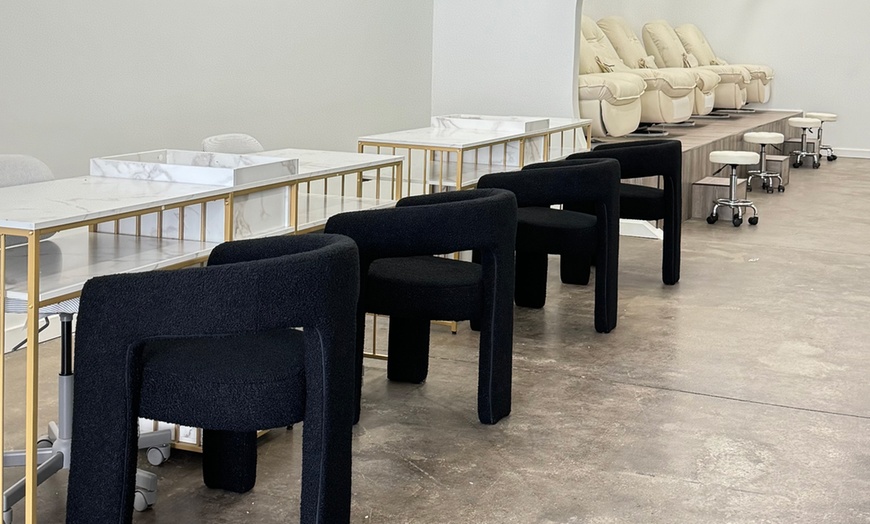 Image 2: Glam Up Your Nails with a Gel Manicure or a Dazzle Dry Mani & Pedi 