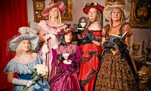 Victorian Photoshoot with Cream Teas for One, Two, or Four at Old & New Studio (Up to 91% Off)