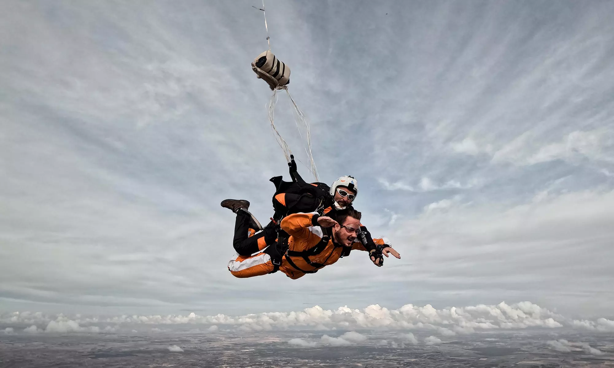 Salto tándem en paracaídas a 4500 m sobre el nivel del mar para 1 o 2