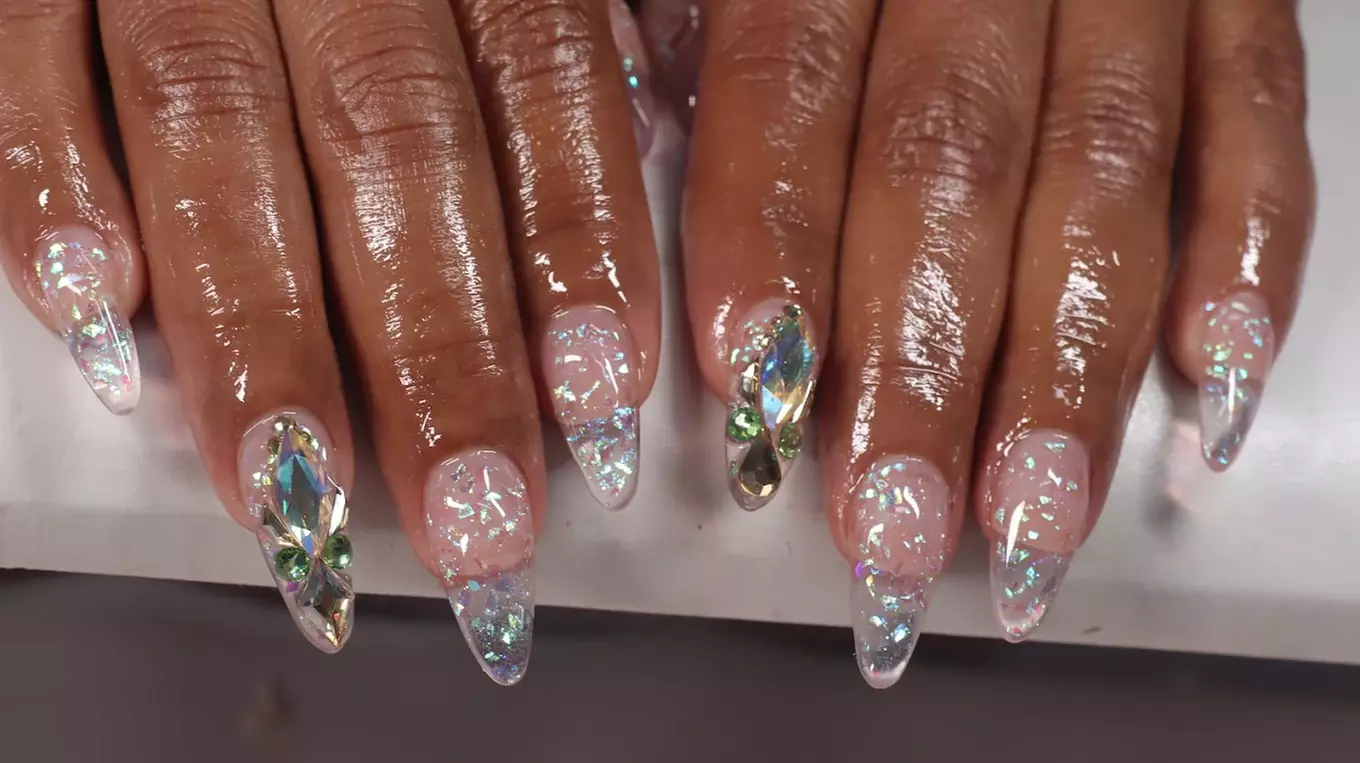 Full Acrylic Nail Sets & Hydrating Jelly or Spa Pedicure With Gel