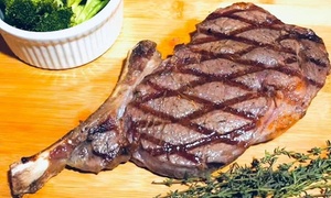 Steak Dinner with Wine, Cocktail Brunch or up to $150 in Gift Cards at Talia's Steakhouse