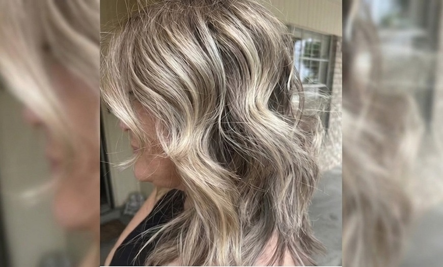 Image 3: Haircut, Color, and Highlight Services