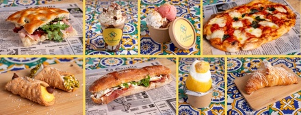 2 Medio Gelatos - Castanea Sicilian Cafe