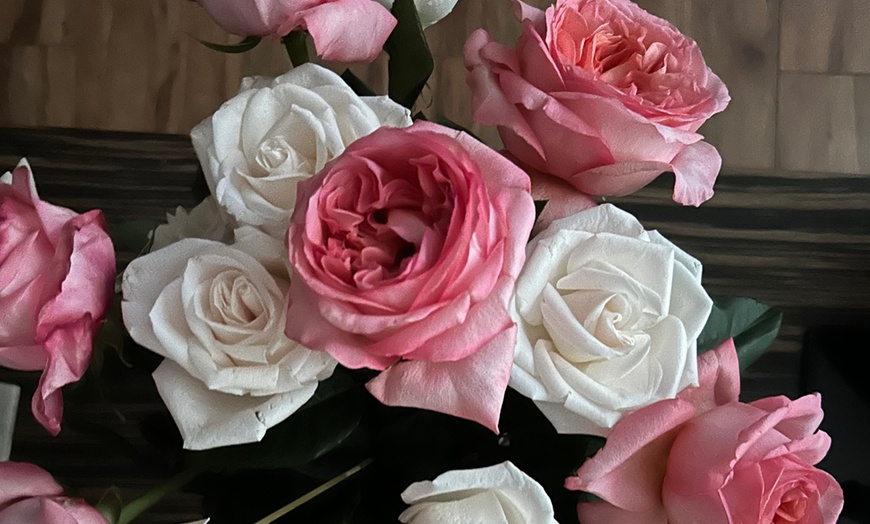 Image 9: Breathtaking 24 Luxury Long Stem Rose Bouquets - Rose Farmers (Up to 65% Off)