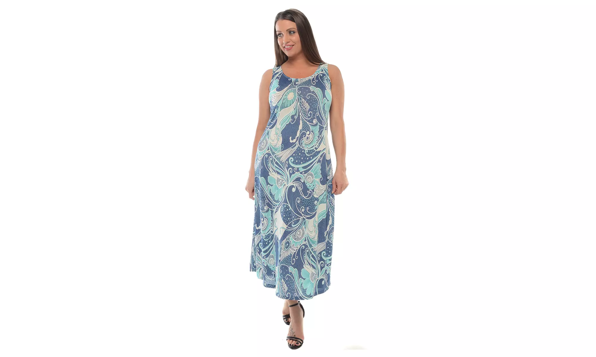 Long Spring Tank Dresses