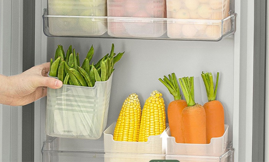 Image 2: Fridge Organisers for Food; Compact Storage Solution