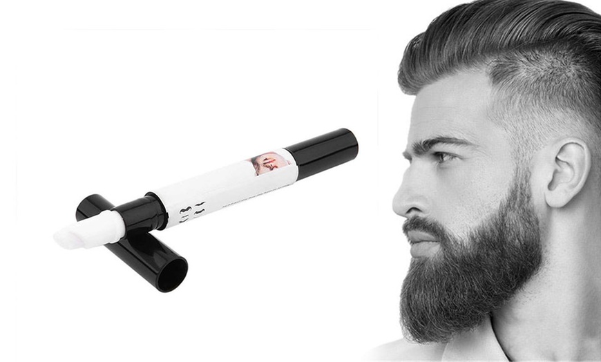 Image 2: One or Two Beard and Moustache Growth Pens