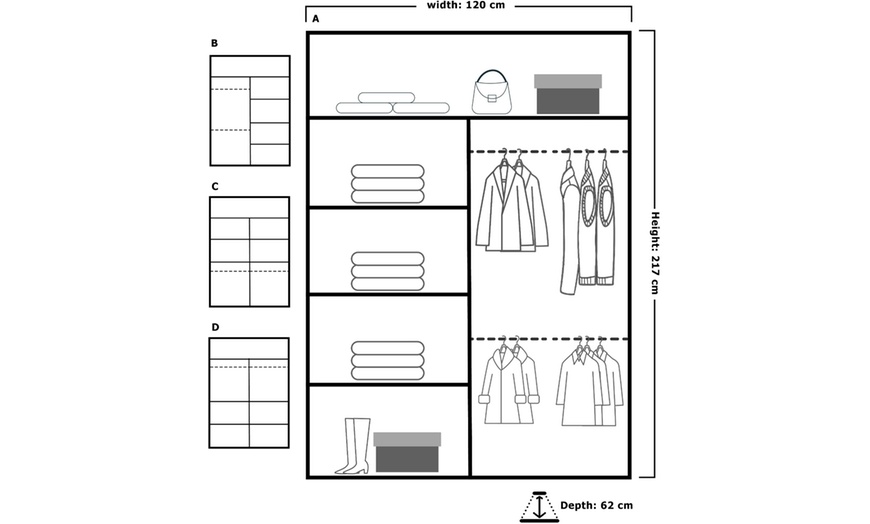 Image 18: Sliding Wardrobes 4 Montana Sliding Wardrobe with Mirror