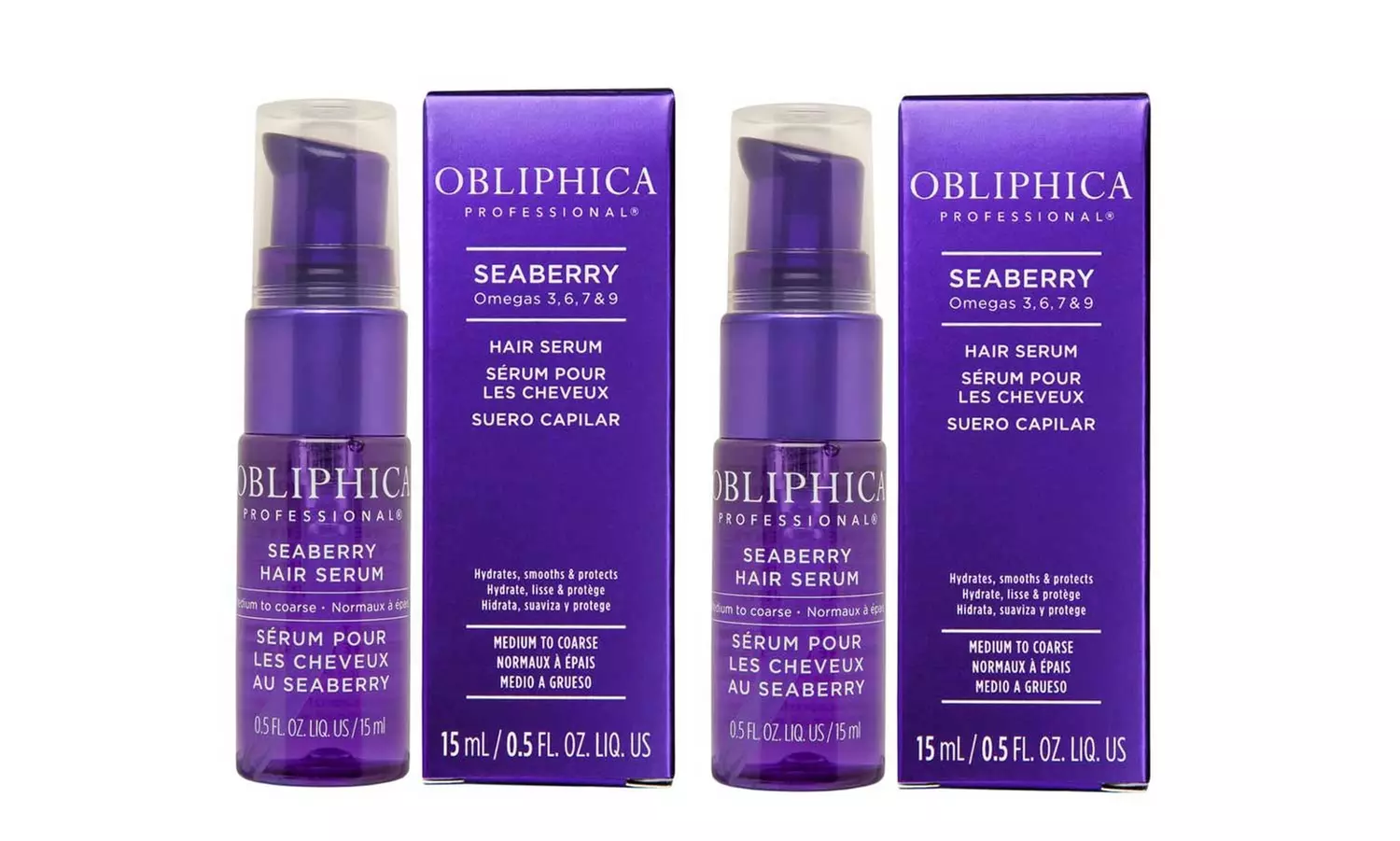 Obliphica Seaberry Hair Serum (2-Pack) - Primary Image
