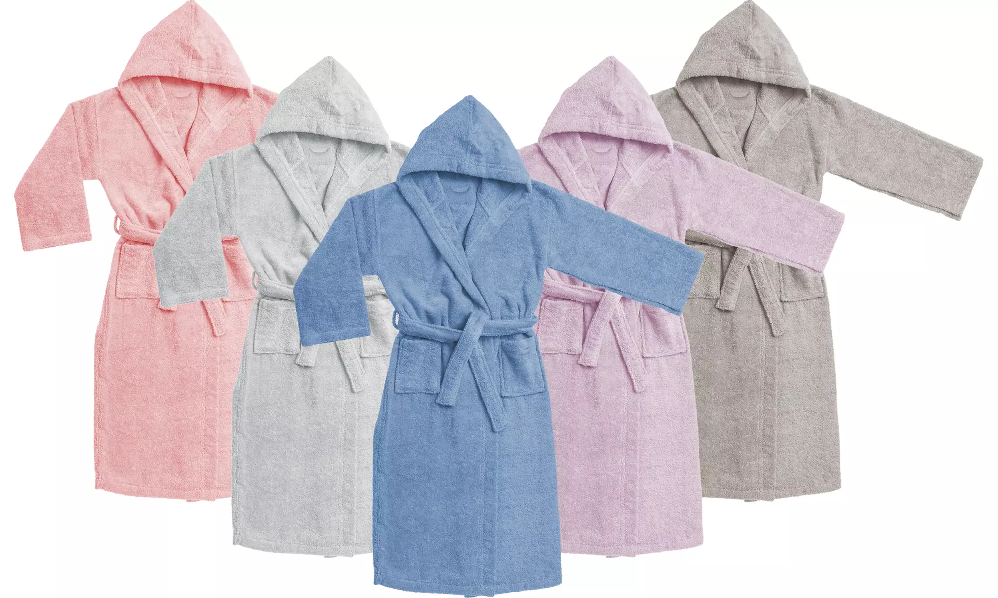 Accappatoio in spugna unisex