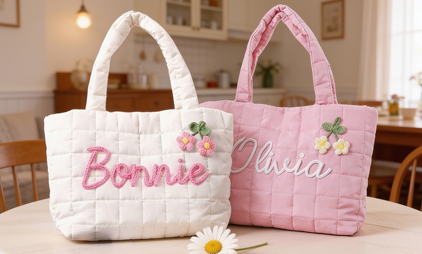 Image 2: Custom Tote Bag | Embroidered Tote Bag 