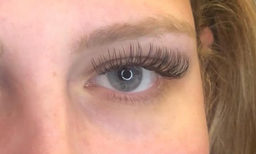 Image 3: Classic, Hybrid, Russian Volume, or Mega Volume Eyelash Extensions