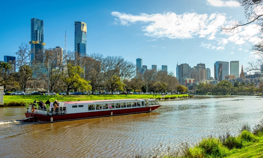 Image 2: 60-Min Yarra River Cruise with a Live Guide, Sundeck, and Scenic Views