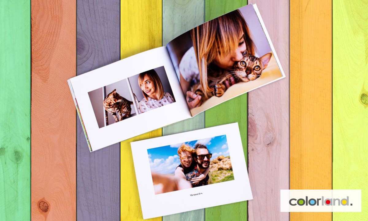 Fotolibro personalizado tamaño A5 con Colorland