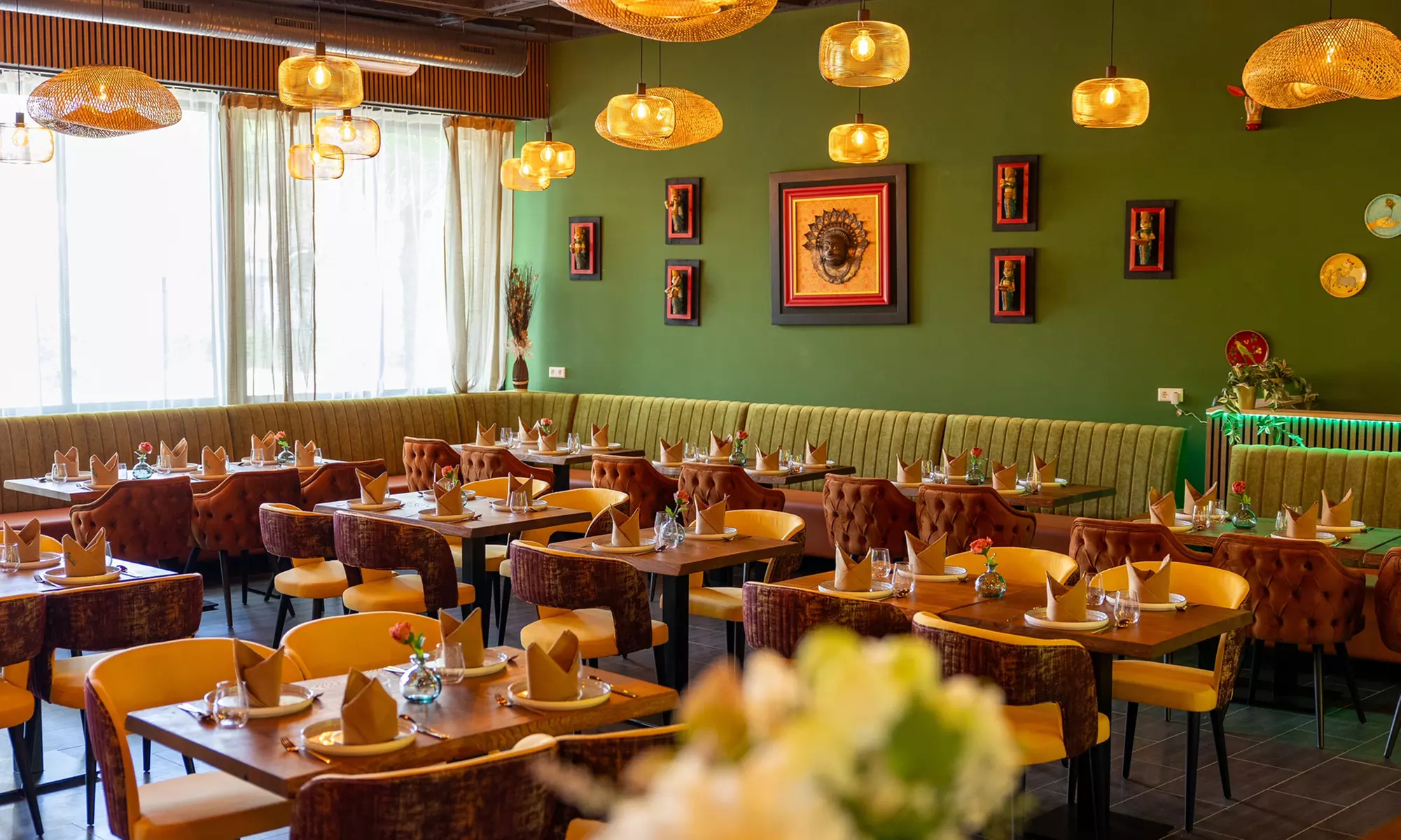 Indisches 3-Gänge-Menü für 1, 2 oder 4 Personen