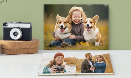 Album photo A4 personnalisé avec avec couverture rigide : 1 album — Livraison non incluse / 24 photos - Photo Gifts