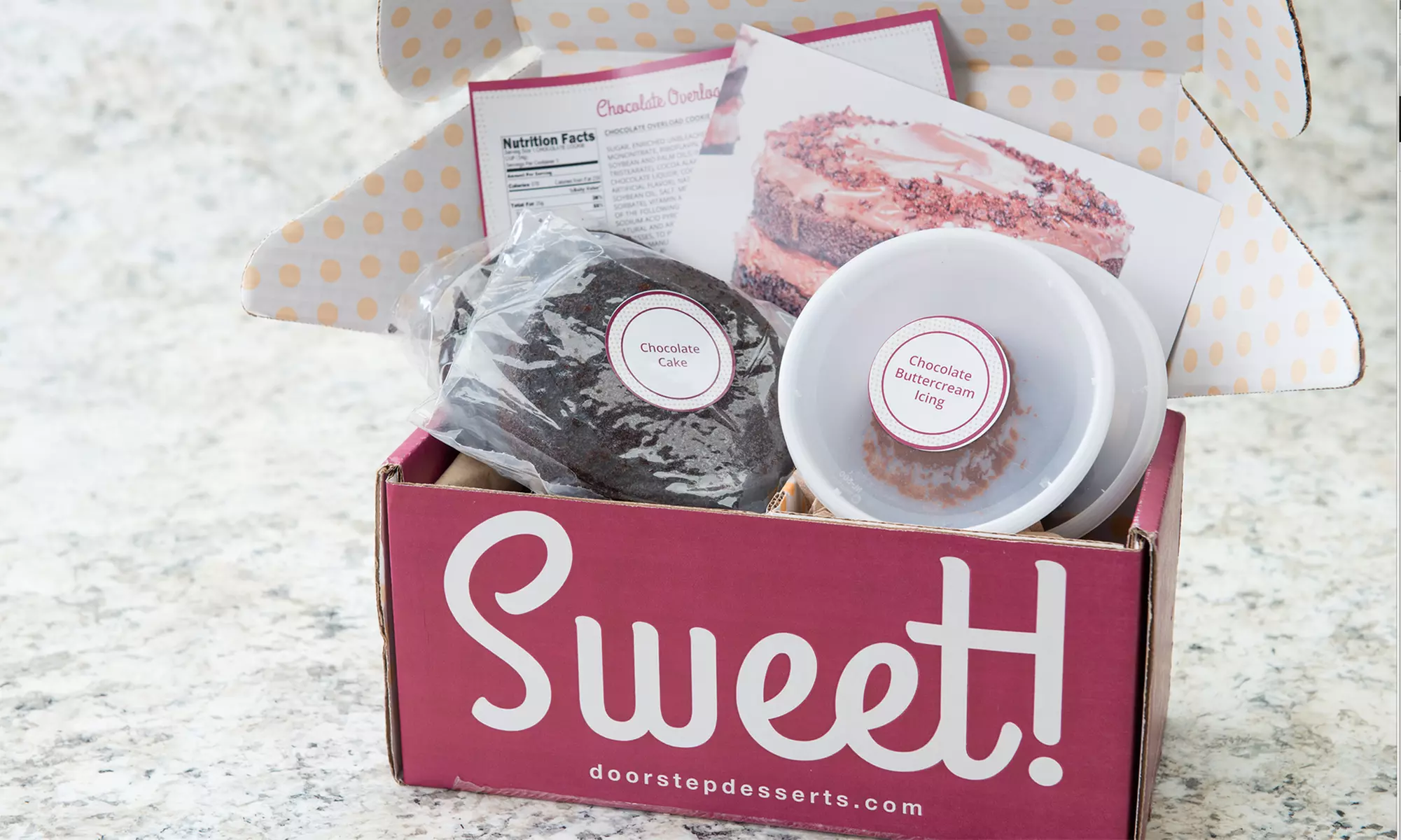 One-, Two-, or Four-Week Dessert Subscription Box Kit from Doorstep Desserts (Up to 60% Off) - Primary Image