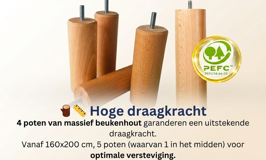 Image 20: Sommier, avec matelas au choix