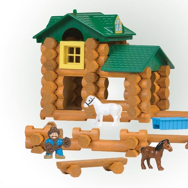 lincoln logs cowboy