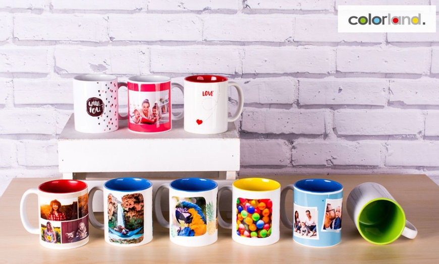 Image 2: Personalised Photo Mugs - Latte, Classic or Magic from Colorland