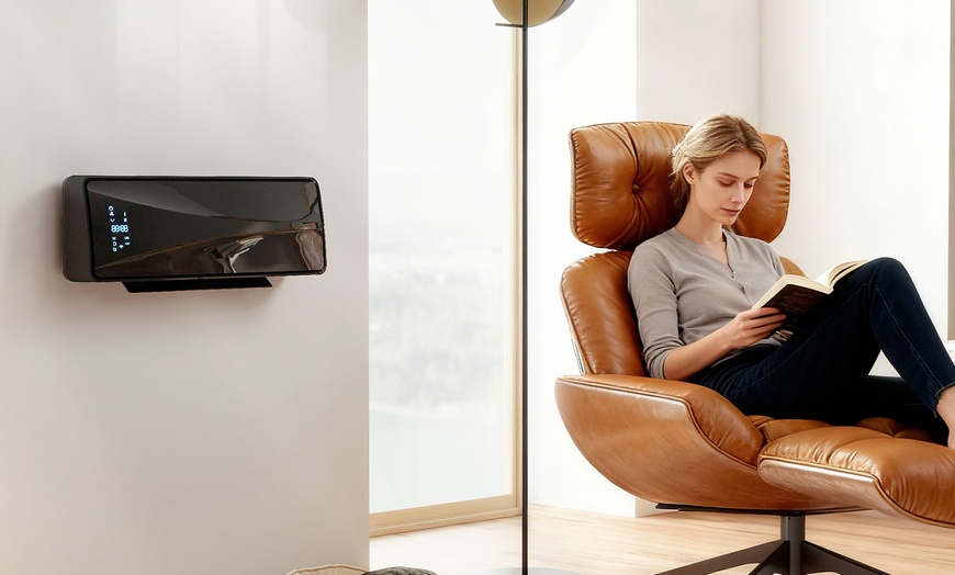 Image 4: HOMCOM 2000W Wall-Mounted Electric Heater