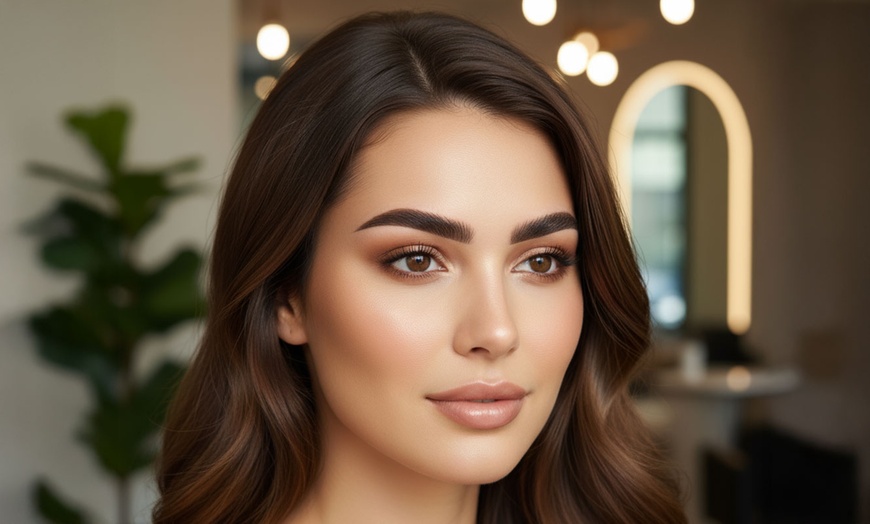 Image 1: Semi-Permanent Lip Blush and/or Brow Enhancement Options Available