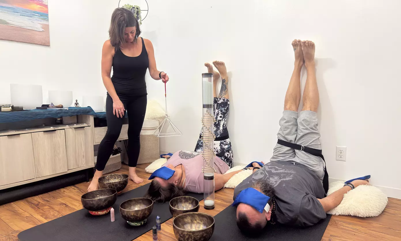 Yoga or Sound Healing Sessions for Individuals, Pairs or Small Groups