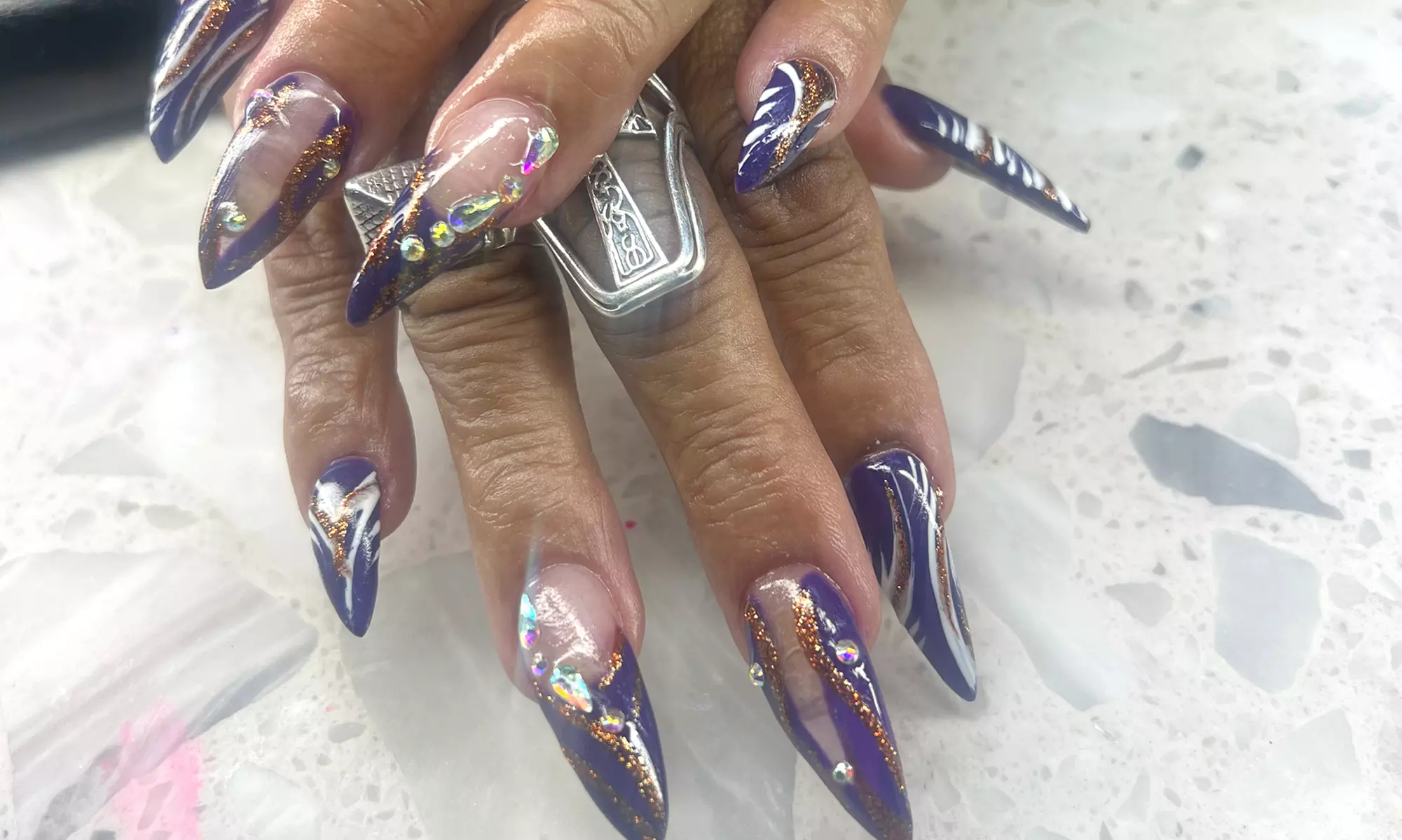 Quality Mani-Pedi at Salon Essential