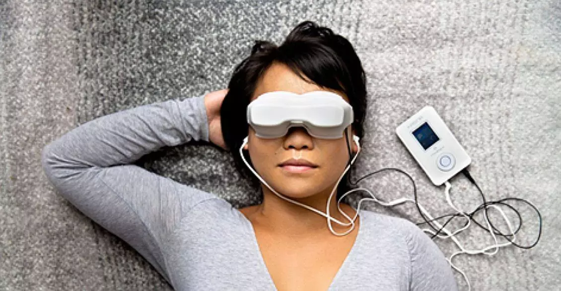 30- or 45-Minute Mind Sound and Light Therapy Session at Audice Wellness Services (Up to 61% Off) - Primary Image