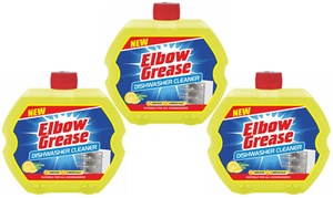 Pack of Three Elbow Grease Dishwasher Cleaners