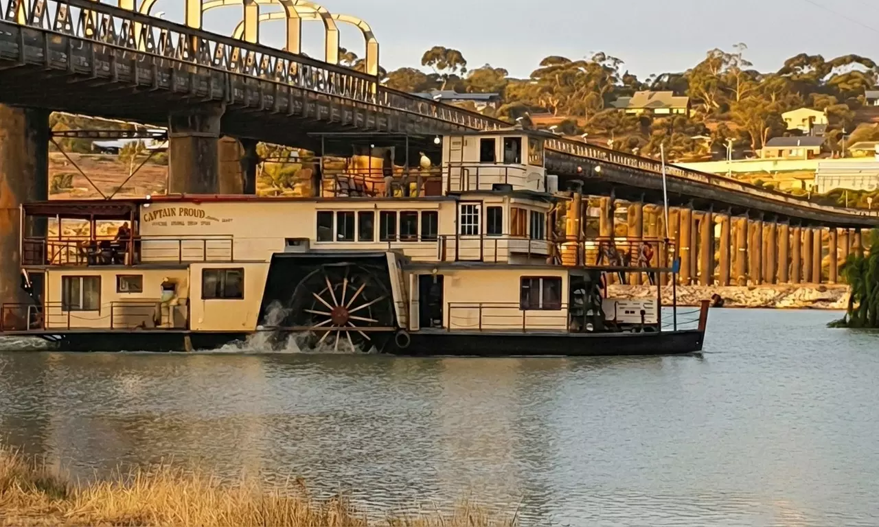 Captain Proud: Scenic 3-Hr Murray River Lunch Cruise for Child & Adult