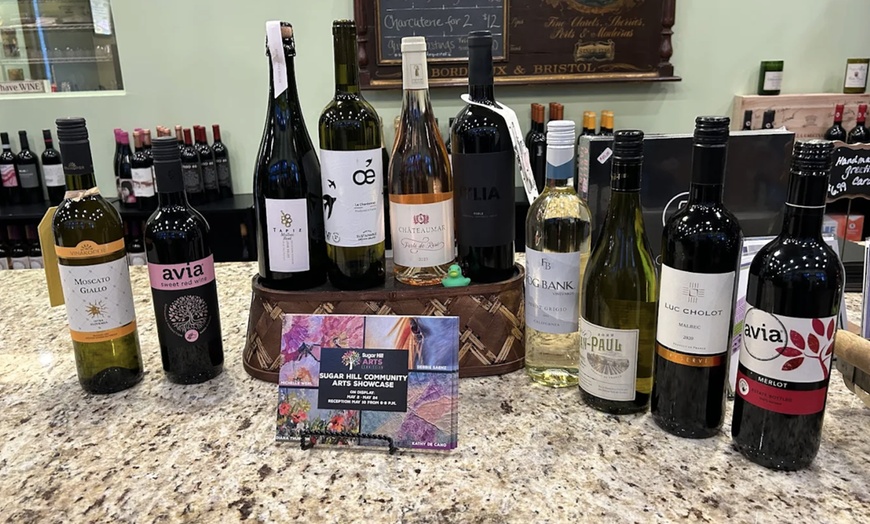 Image 2: Wine and Artisan Cheese Tastings at Talk of the Table Sugar Hill