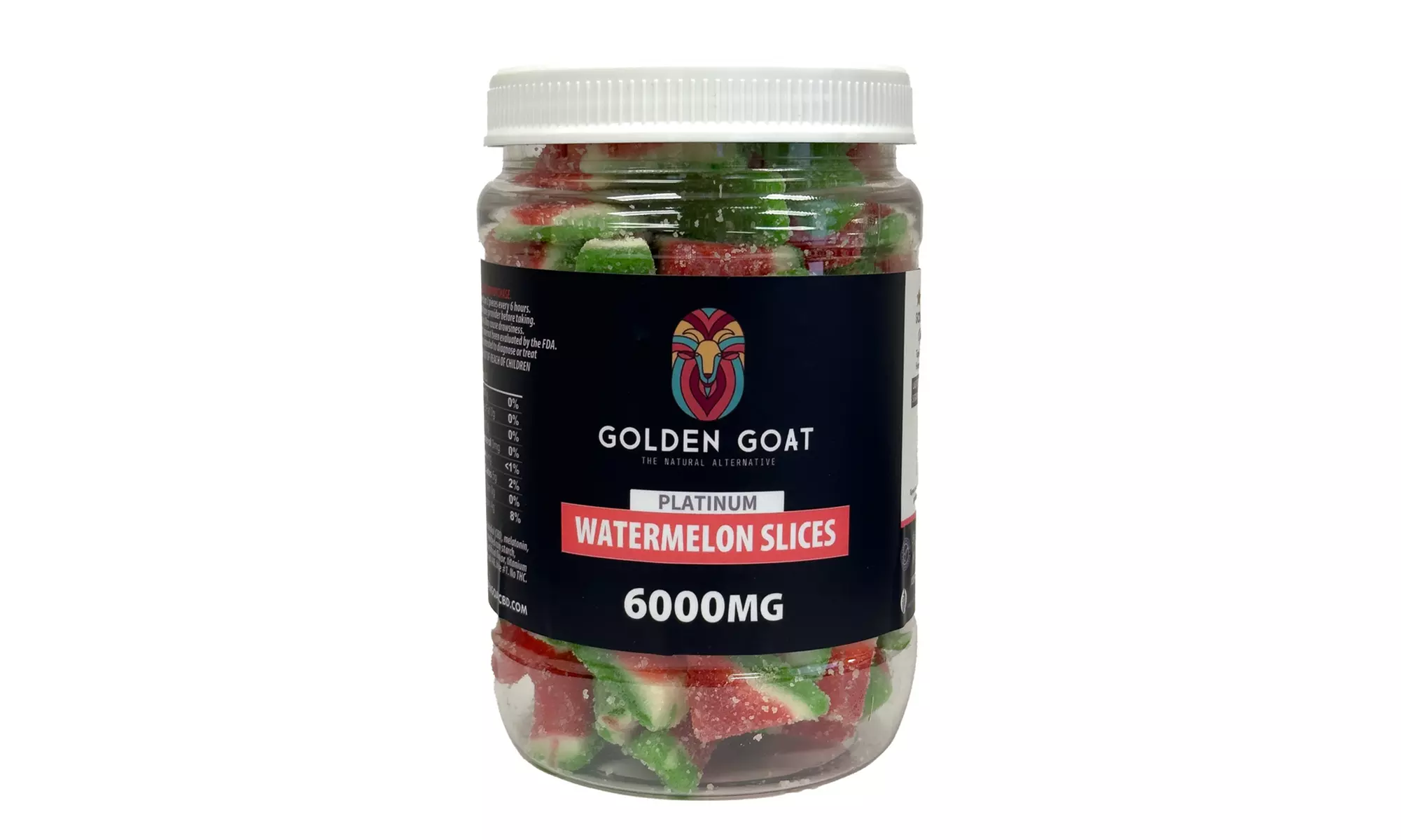 3000MG - 12,000MG Premium Grade CBD Infused Gummies by Golden Goat