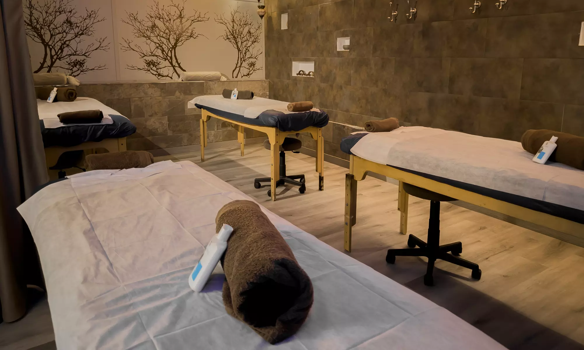 Ritual en pareja: circuito spa, masaje y opción a tratamiento corporal