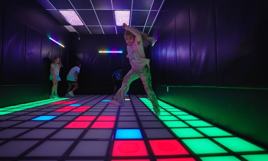 Image 4: Enjoy Interactive LED Floor Gaming Adventure of Your Choice