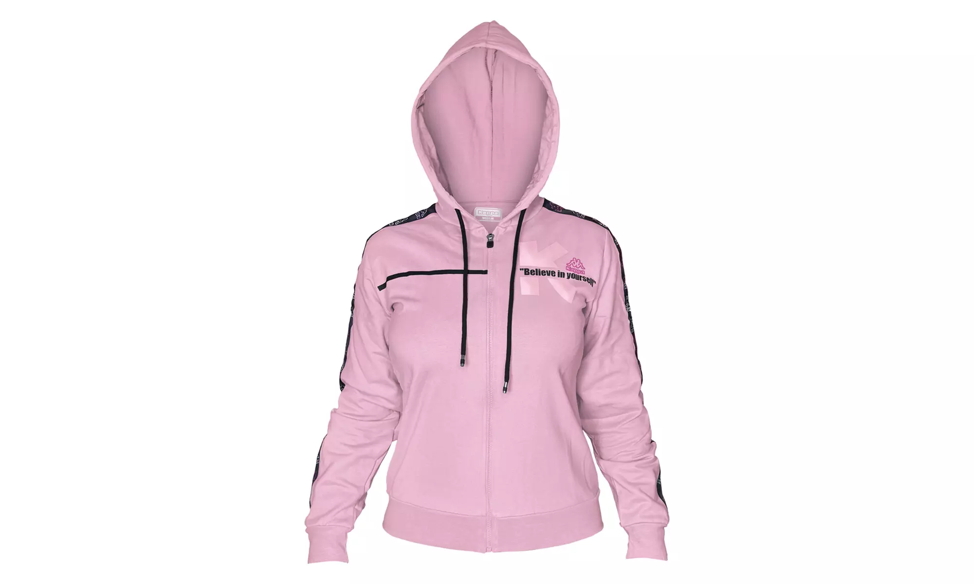 Felpa da donna Kappa in cotone felpato