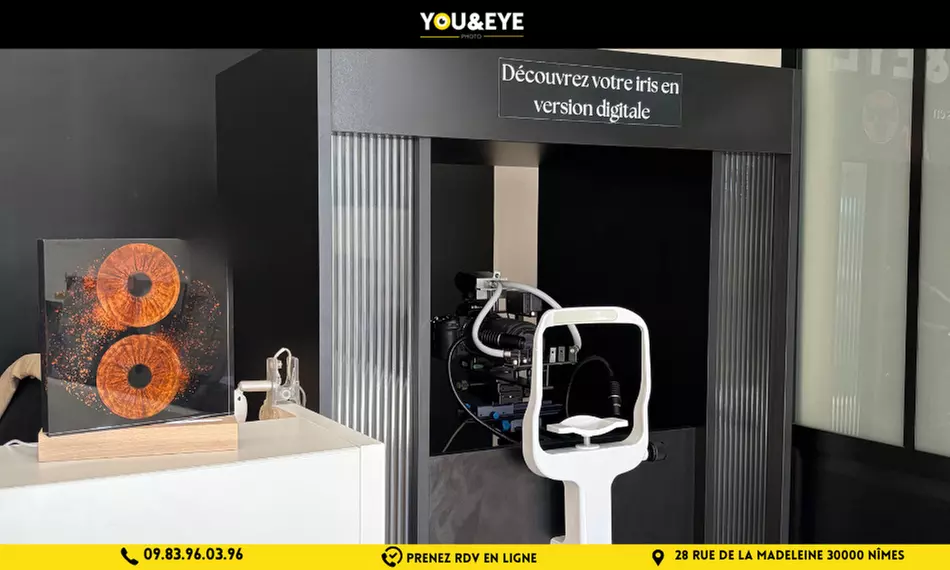 Vos yeux, une œuvre d'art : capturez l'essence de votre iris