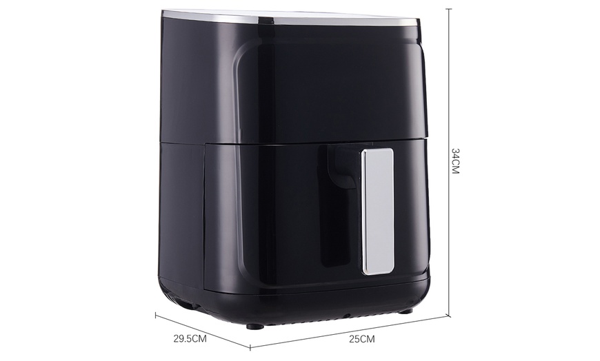 Image 2: 4.7, 5 or 6L Air Fryer with Smart Touch Display and 60 Minute Timer