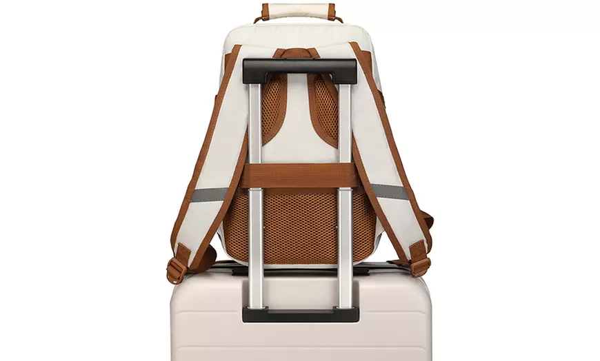 Image 7: Rugzak voor je handbagage tijdens het reizen