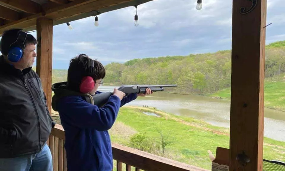 Sports Package: Clay Shooting, Fishing, and Lunch for Two or Four